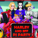 Dress Up Game: Harley and BFF PJ Party